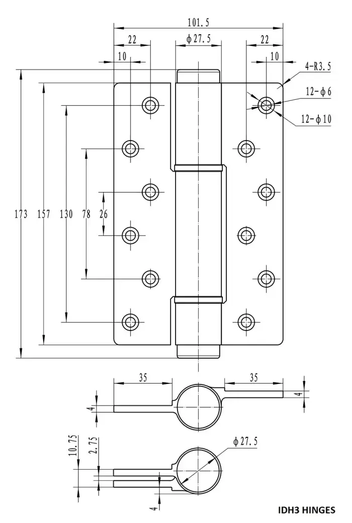 hydraulic auto close hinges