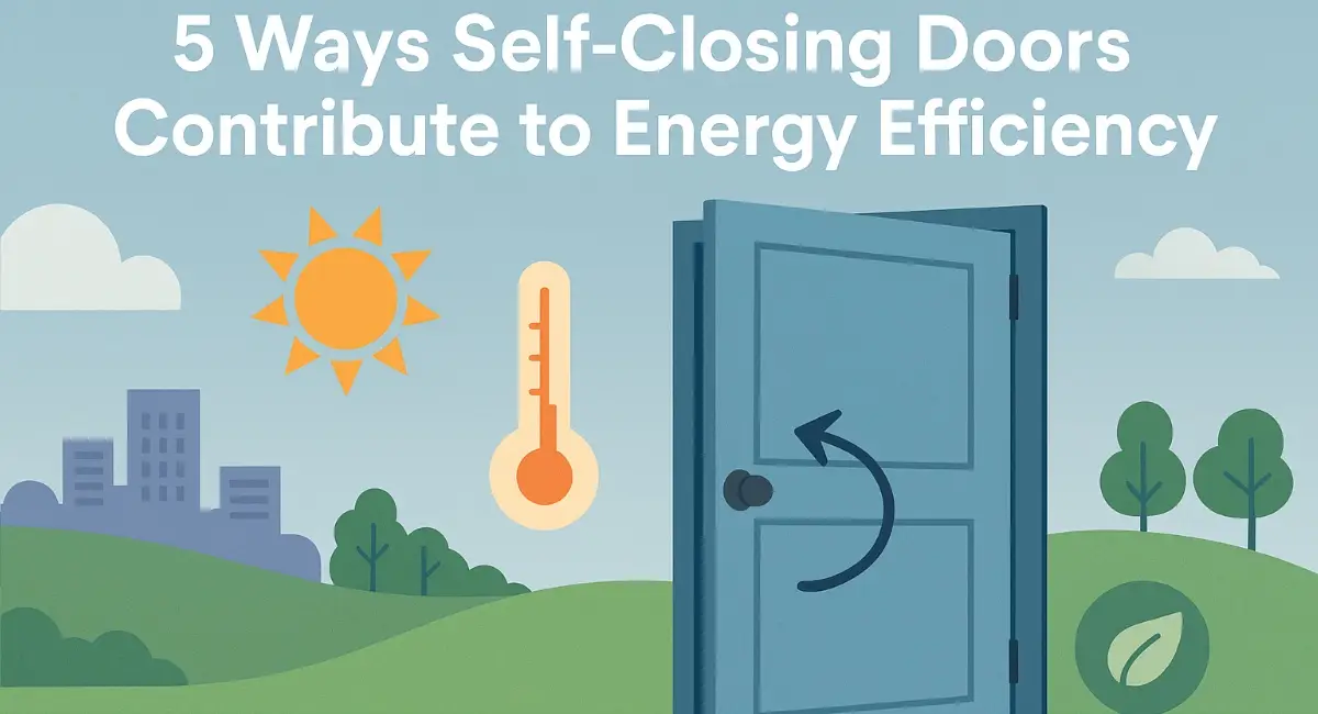 5 Ways Self-Closing Doors Contribute to Energy Efficiency